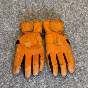 Dakine Men's Orange and Black Winter Gloves